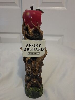 Angry Orchard Crisp Apple Tap Handle - Red/Black Decor